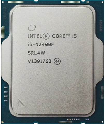 Intel Core i5-12400F (0EC + 6PC/12T @ 4.4GHz) LGA1700